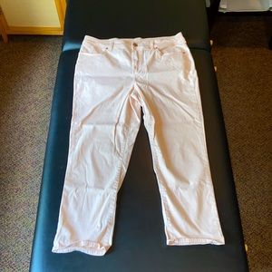 Chicos platinum crop 1 pants